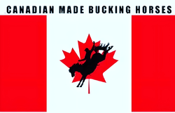 canadian made bucking horses